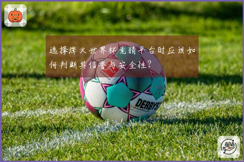 选择烽火世界杯竞猜平台时应该如何判断其信誉与安全性？