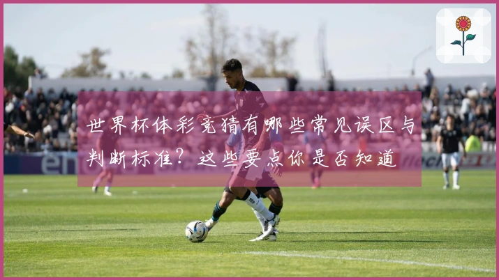 世界杯体彩竞猜有哪些常见误区与判断标准？这些要点你是否知道