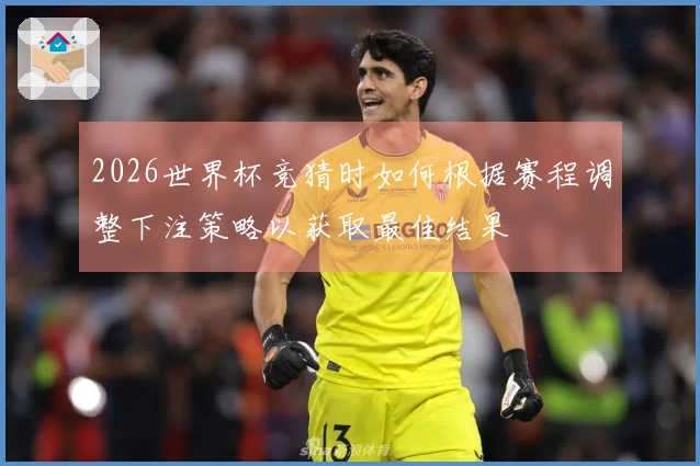 2026世界杯竞猜时如何根据赛程调整下注策略以获取最佳结果
